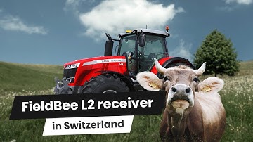 FieldBee L2 receiver in action // Really accurate navigation