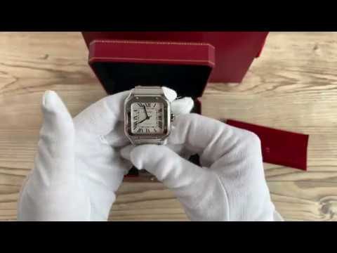 cartier santos unboxing