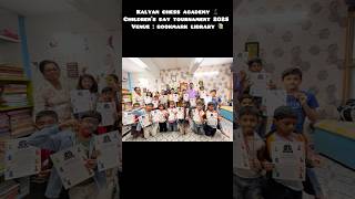 Kalyan chess academy children’s day chess tournament 2025 #vizag #chess #chessacademy #kids #coach
