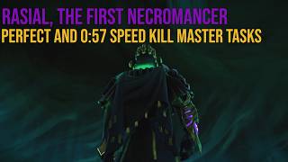 Rasial, The First Necromancer Perfect & 0:57 Speed Kill Master Tasks | Combat Achievements