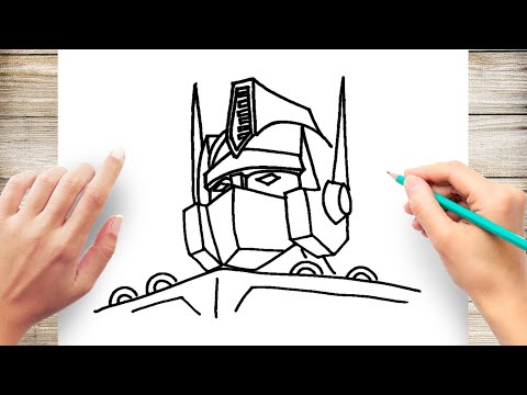 Come disegnare Optimus Prime Step by Step per i bambini