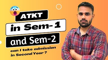 IDOL ATKT in First Year University of Mumbai | Can I take Admission in SY?