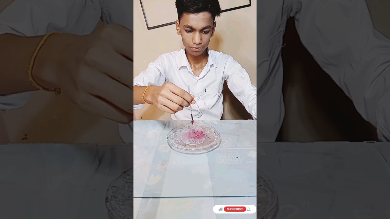 Amazing  experiment  with ink 