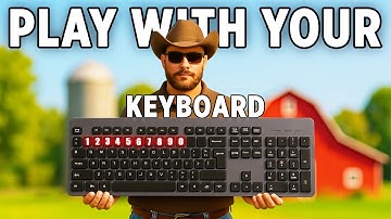 YOU CONTROL THIS VIDEO WITH YOUR KEYBOARD! Farming Simulator 25