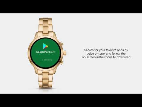 Michael Kors Access Runway Smartwatch | Downloading Apps