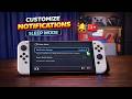 Turn On or Off Notifications on Nintendo Switch | Full Settings Guide