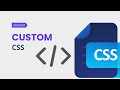 How to Add Custom CSS to Any Element in Grigora | Step-by-Step Guide