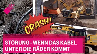 Störung – wenn das kabel unter die räder kommt