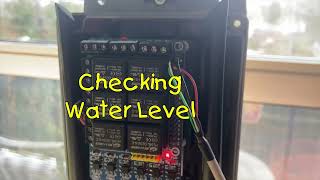 checking water level