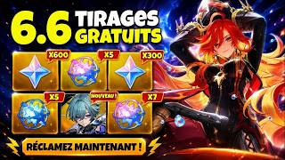 Genshin 6.6 Phase 2 : Récap des Primogemmes GRATUITES | Combien d’invocations pour Lohen et Mavuika?