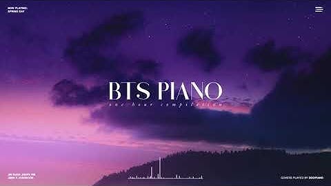 The Best of BTS   1 Hour Piano Collection