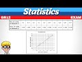 Grade 12 Statistics Exam Questions