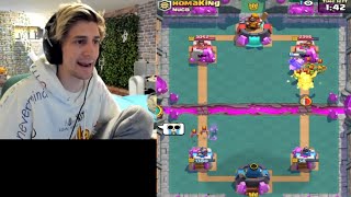 xQc Gets a Reality Check in Clash Royale