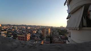 Sunset over Tirana , Albania