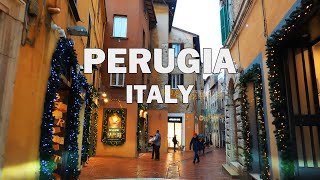 Perugia, Italy - Driving Tour 4K