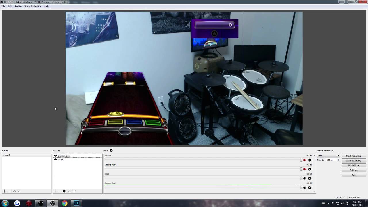 How To Make PiP Streams in OBS Studio : r/Rockband