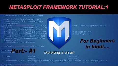 Metasploit Framework Tutorial For Beginners in Hindi …#1