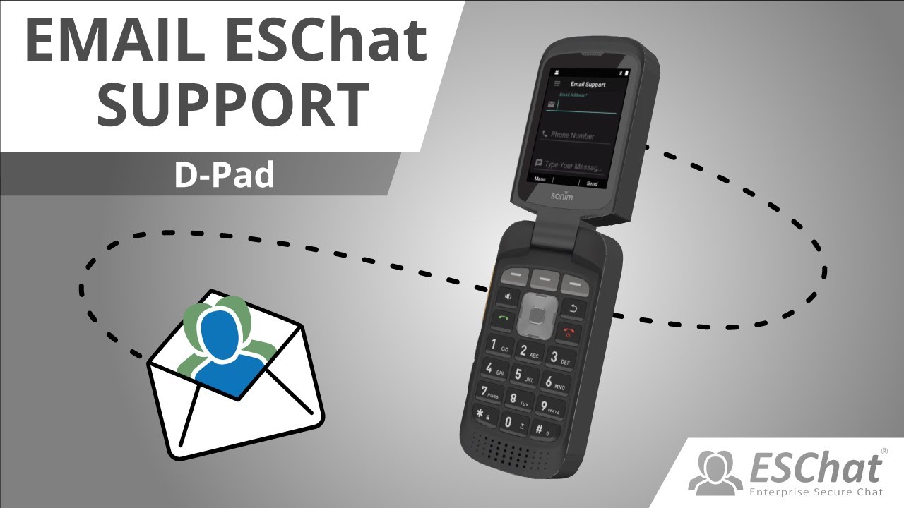 Email ESChat Support for D-Pad Devices