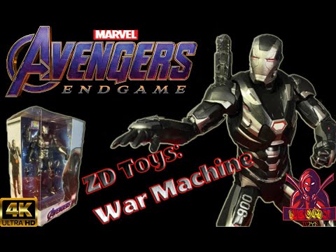 War Machine | Avengers Endgame [ZD Toys] - UNBOXING & REVIEW