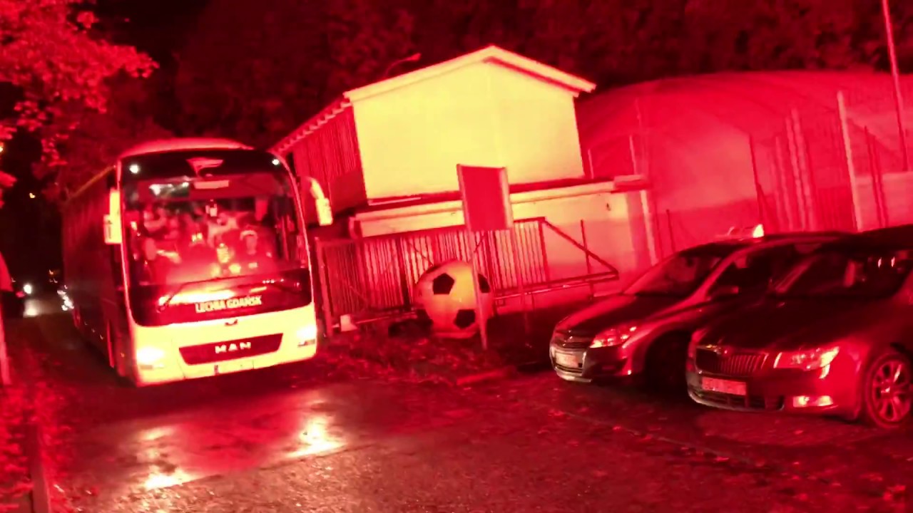 Powitanie Bohaterów Lechii Gdańsk po derbach (04.11.2017)