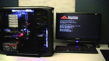 Corsair 600T - Replacing MSI GTX560Ti Video card - Part 2 - Booting up