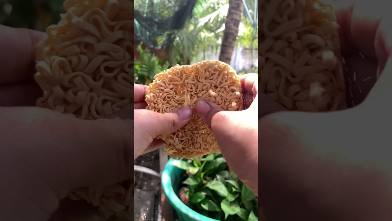 Bạn đã thử ăn mì gấu đỏ trong ly chưa? 