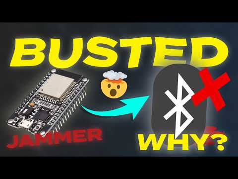 Why BLUETOOTH Is So WEAK | Bluetooth Explained & Jammer Experiment