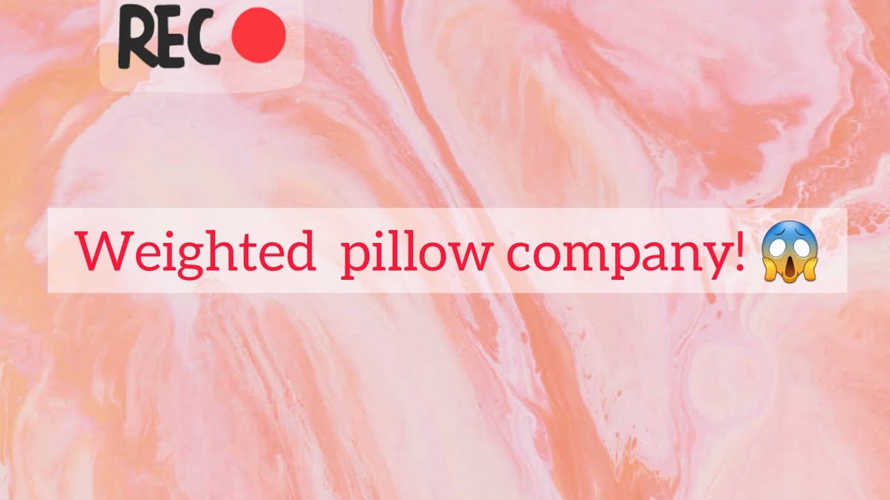 POV...if I had a pillow company YouTube