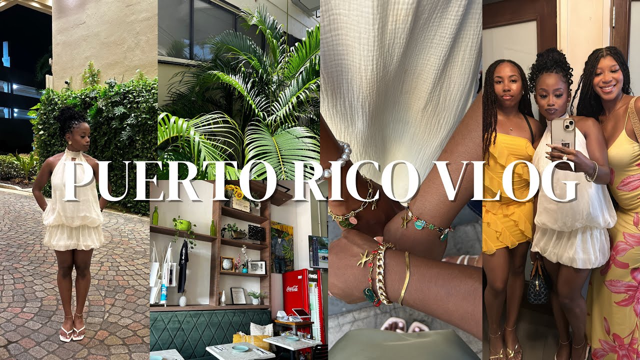 GIRLS TRIP! | spend a few days with us in Puerto Rico! | vlog