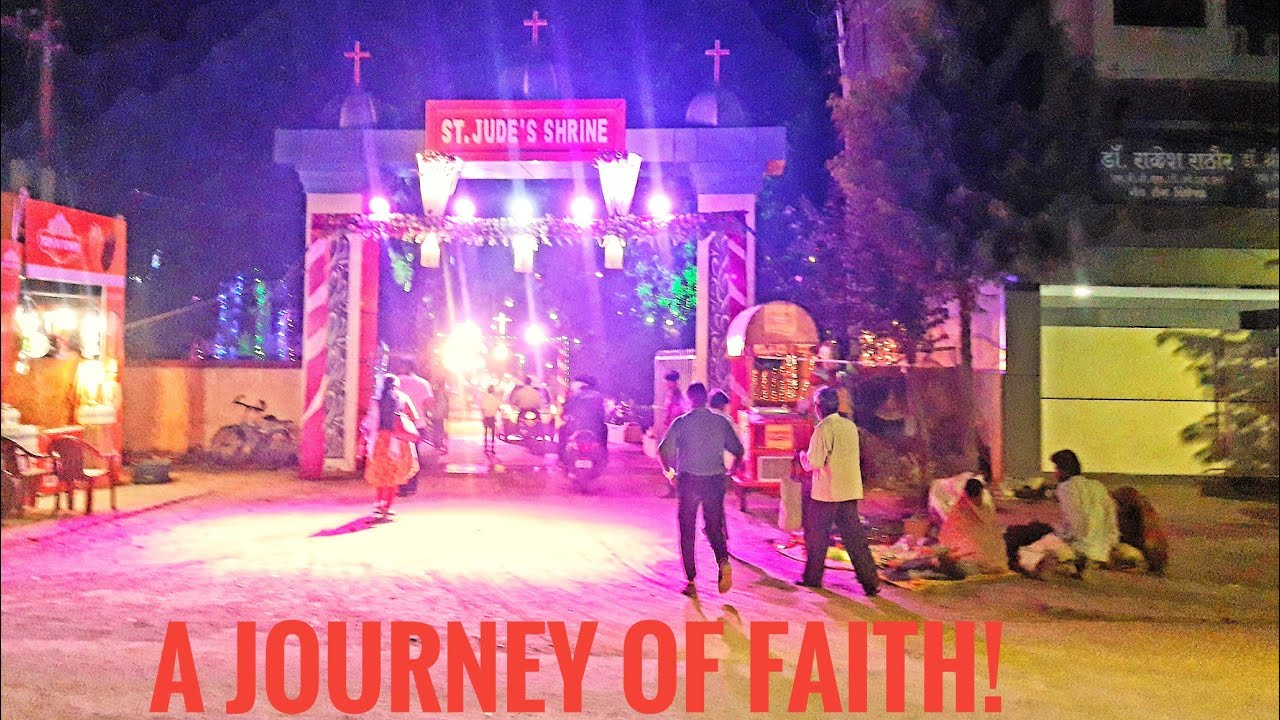 Saint Jude's Feast Shrine Jhansi A journey of Faith YouTube