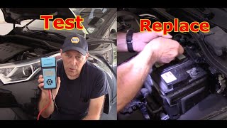 Check Charging System And Install Battery 2018 Toyota CHR screenshot 3