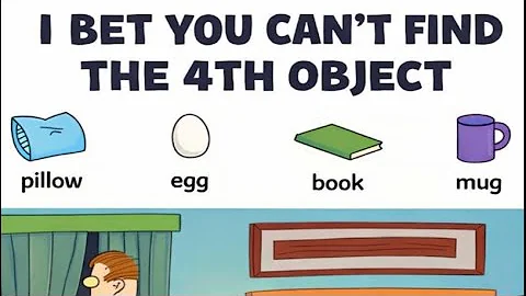 Can You Find the 4th Object? 😳🧠