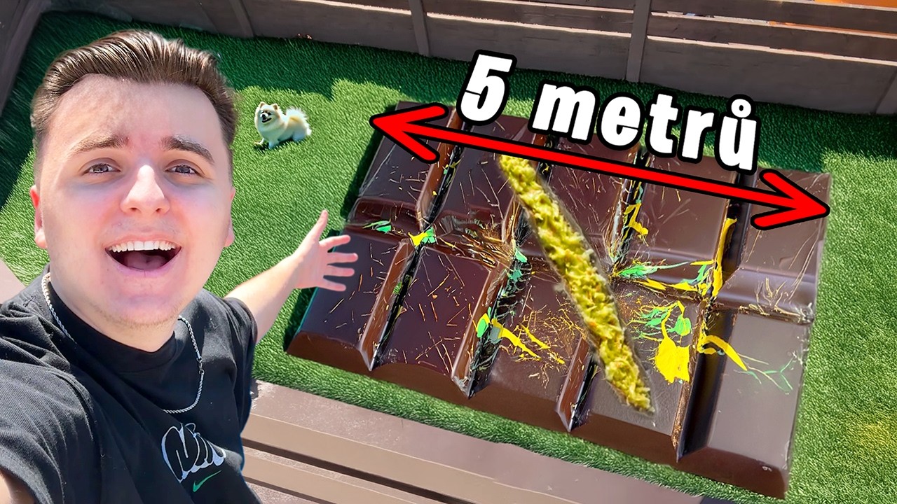 Udělal jsem Největší Dubajskou Čokoládu na Světě!