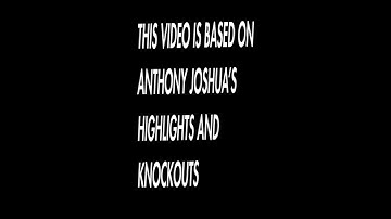 Anthony Joshua - All Knockouts and Highlights