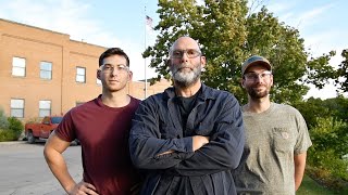 The people behind the paper.  The Huberts, generations of papermakers.