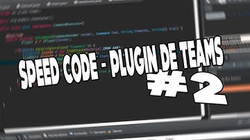 Speed Code - Plugin De Teams - Team Azul #1 (OLHA DESC SEUS POURRA)