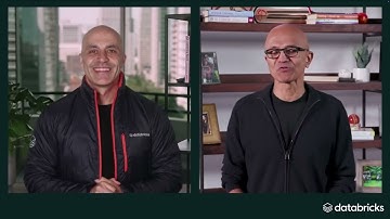 Databricks Data+AI Summit 2025 Keynote | Microsoft CEO Satya Nadella chat with Ali Ghodsi
