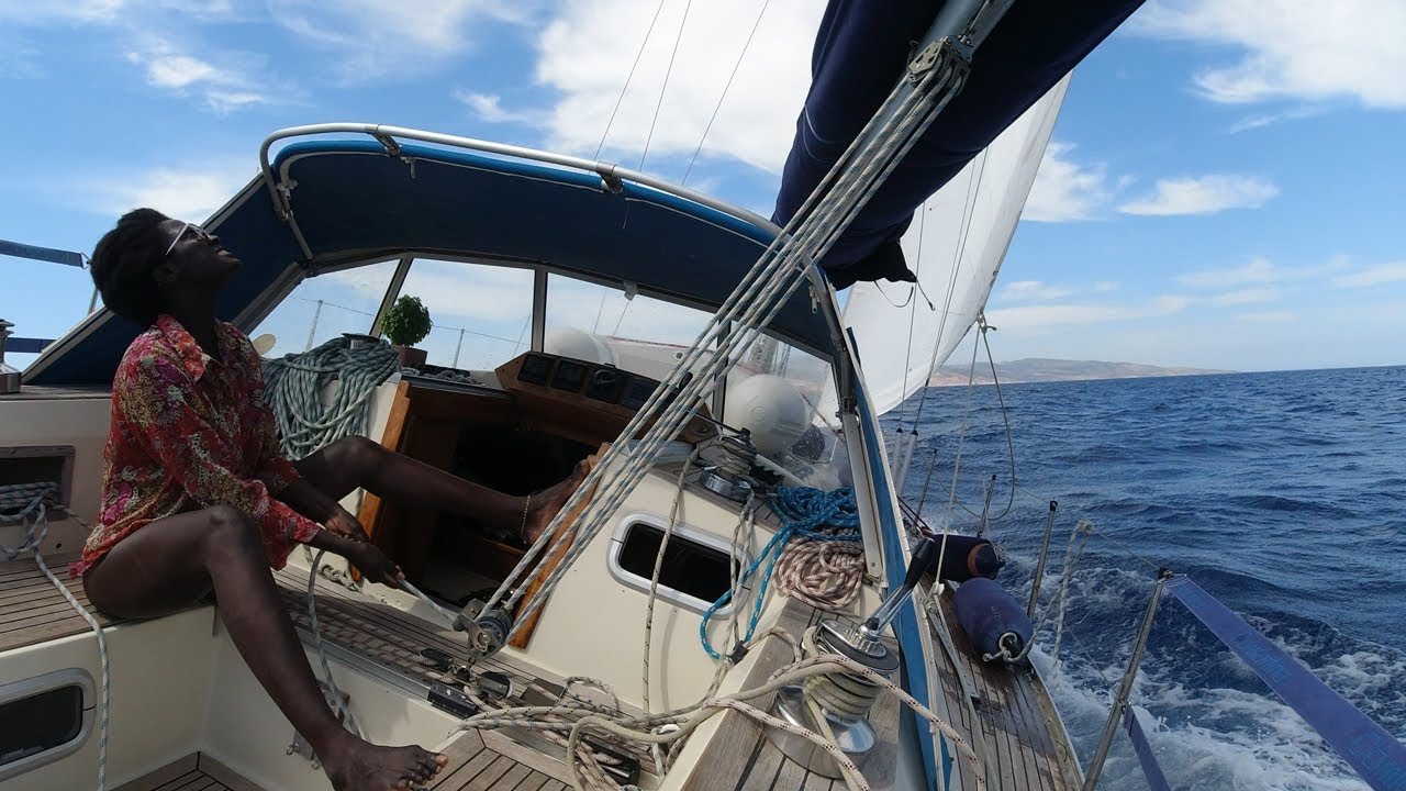 Who said upwind sailing can't be fun ? Sailing From Crete to Cyclades EP:55