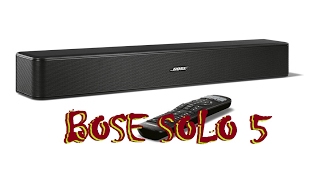 BOSE SOLO 5 - Test in 4k