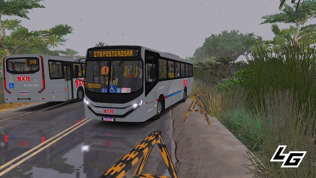 🔴[OMSI 2] VIP 5 OF-1721L BLUETEC 5 +G29 | AUTO VIAÇÃO 1001 - MAPA BRASIL VIAGEM