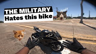 Military doesnt like moto vloggers?! (EXPLAINED)