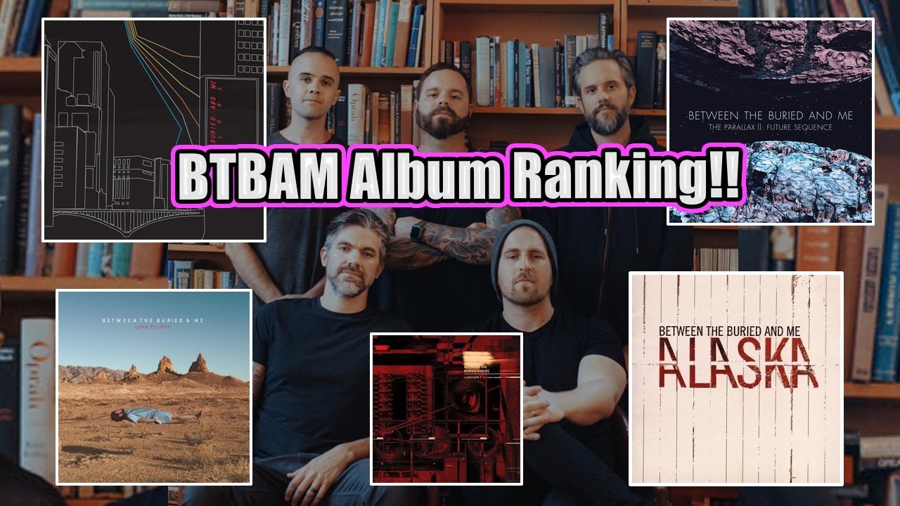 Ranking EVERY Between The Buried and Me Album!!