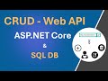 Web API CRUD Operations in ASP.NET Core | Create Your First Controller-Based API in .NET