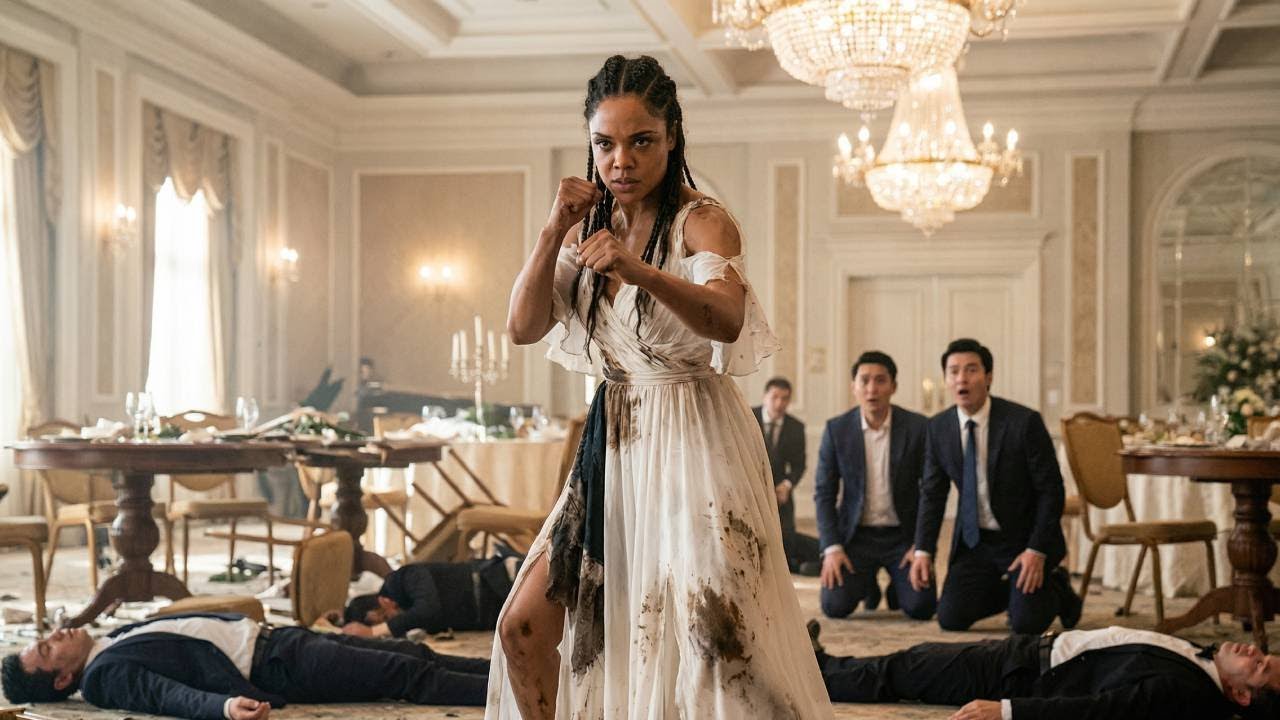 Unaware She Is a Kungfu Master, He Slapped Wife & Mocked Her With His Friends…Then She Made Them Pay