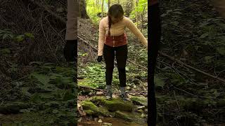 Solo Girl's Bushcraft In A Dugout & Camp Sauna Asmr #Camping #Survival #Bushcraft #Outdoors