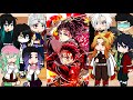 Hashira React To Tanjiro And Yoriichi Demon Slayer Gacha Memes 