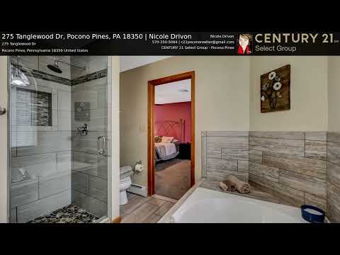 275 Tanglewood Dr, Pocono Pines, PA home video tour