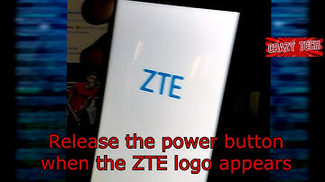 Hard Reset ZTE Z958