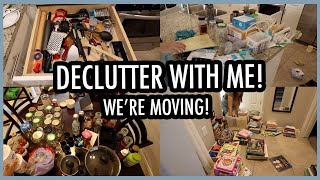 WE'RE MOVING! Extreme Declutter  Kitchen and Living Room!