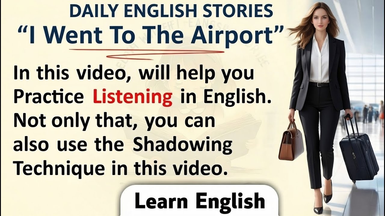 Improve Your English Fast with Shadowing Technique 🌟 Easy English Story for Speaking & Listening